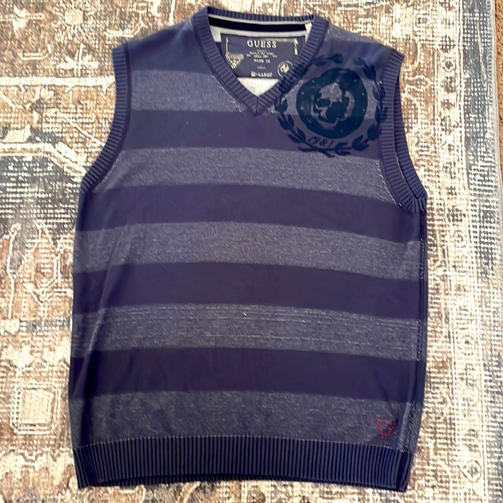 Guess Mens Sweater Vest